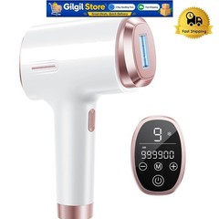 Safe and Effective IPL Hair Removal Device – 21J, 41°F Cooling for Sensitivity
