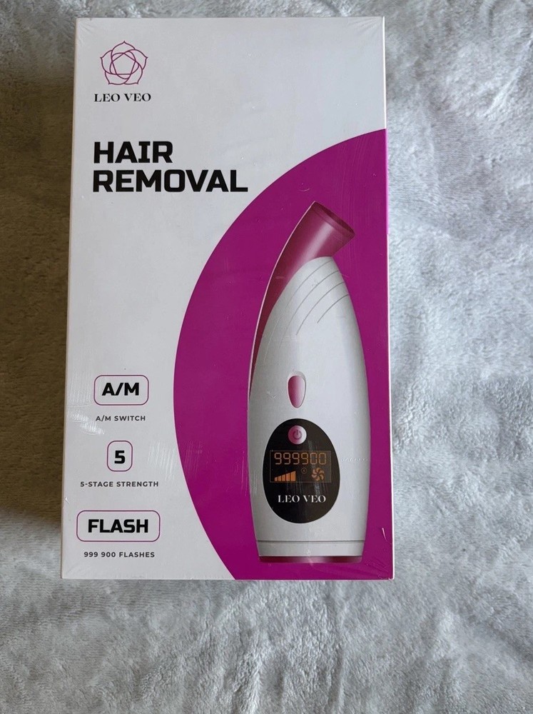 Leo Veo Hair Removal 5 Stage Strength Model # IPL-D26 NEW SEALED