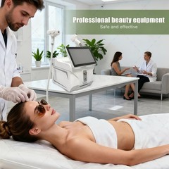 2-in-1 4000W Diode Pico Laser Ice Painless Hair & Tattoo Removal Salon Machine