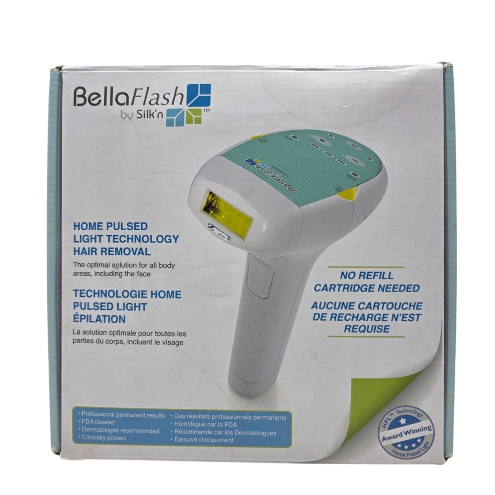 BellaFlash by Silk’n Home Pulsed Light Technology Hair Removal HPL 909298