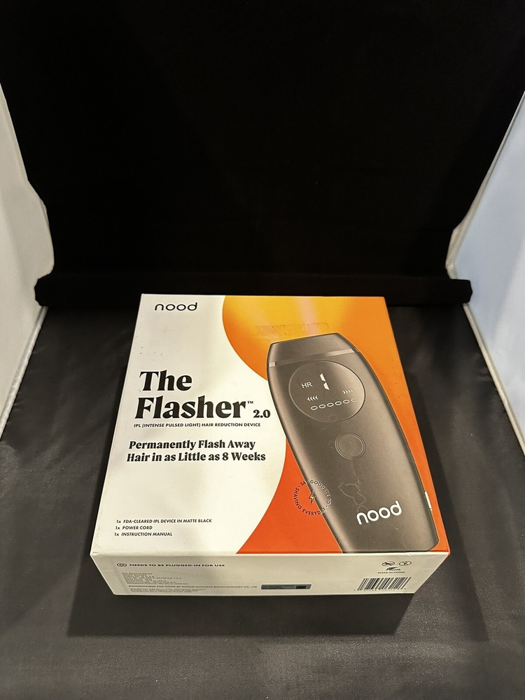 Nood The Flasher 2.0 IPL Laser Hair Removal Handset-BLACK TESTED