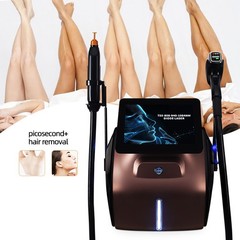 Pro 2 in 1 Diode Laser Hair Removal Machine Picosecond Tattoo Removal Instrument