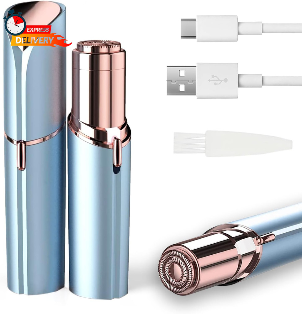 Facial Hair Removal for Women, Electric Painless Facial Hair Remover for Face