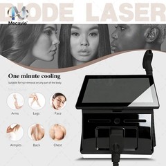 4-Wave Ice Painless Diode Laser Full Body Permanent Hair Removal Salon Machine