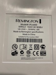 Remington IPL6000 iLIGHT Pro PLUS Quartz Light Hair Removal System Laser