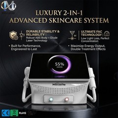 Mecavie 4000W 2-in-1 Diode Pico Laser Salon Hair & Tattoo Removal Machine