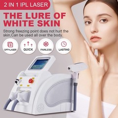 OPT 2-in-1 Hair Removal Machine Full Body Use Skin Smooth Reduce Unwanted Hair