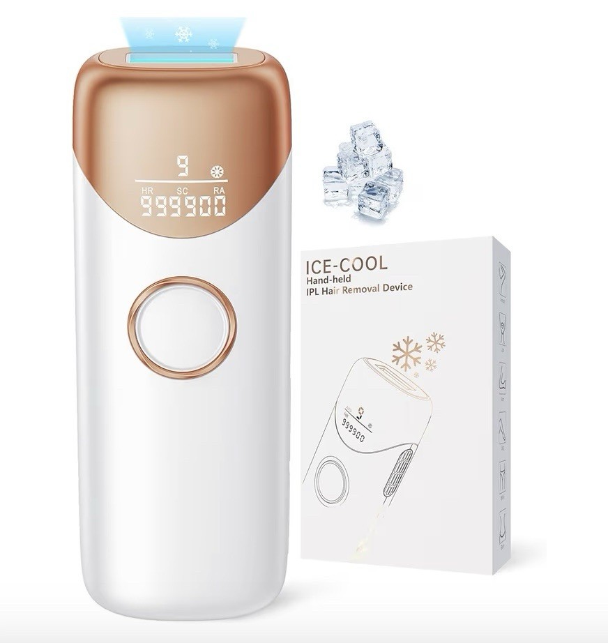 ICE COOL CT05 Handheld IPL Hair Removal Device 999900 Flashes 9 Levels