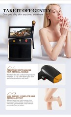 808nm Diode Laser Hair Removal Machine Ice Cooling Salon Home CE Certified