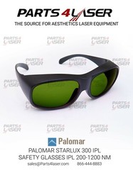 PALOMAR STARLUX 300 IPL SAFETY GLASSES, IPL 200-1200 NM, LASER SAFETY EYEWEAR