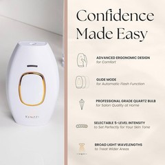 Kenzzi IPL Hair Removal Handset for Women & Men