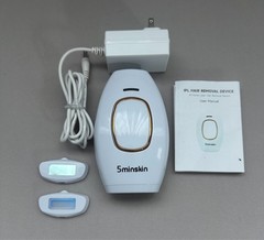 5minskin „The SkinGlow“ IPL technology hair removal device (Tested & Works)