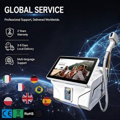5000W 755/808/940/1064nm Ice Cooling All Skin Tone Salon Skin Smoothing Machine