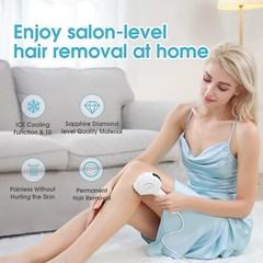 AIMO IPL Hair Removal Ice Cooling Function Facial Hair Removal 500,000 Flashes