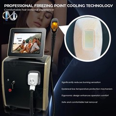 Ice Cooling Diode Laser Painless Whole Body Hair Removal Beauty Equipment