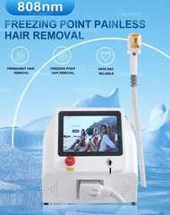 High-quality 755/808/1064nm laser hair removal device, painless hair removal.
