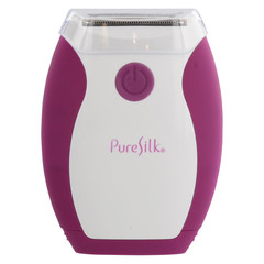 Wet & Dry Mini Foil Shaver & Bikini Trimmer for Women W/ Dual Clipper Blades, Wh