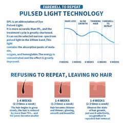 Painless DPL Hair Removal Laser Machine Skin Rejuvenation Whitening Spots Remove