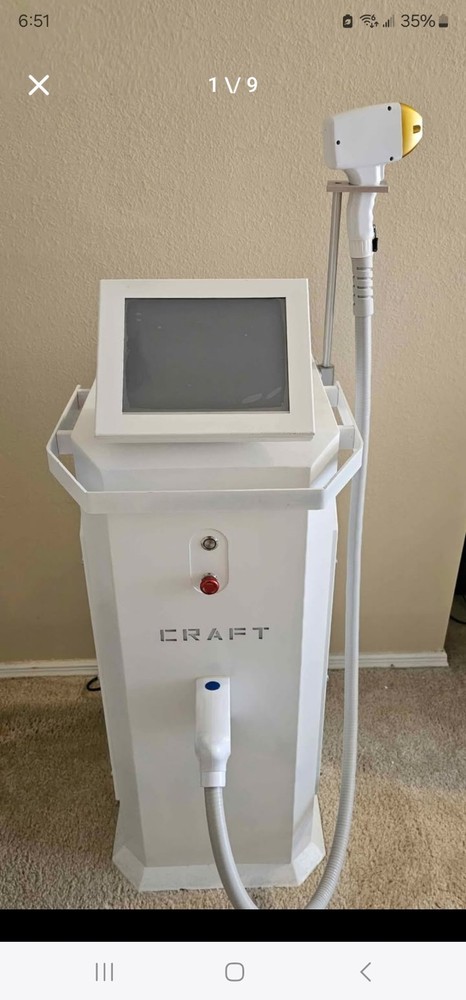 Ice Titanium 755 808 1064nm 1200W 1800W nonpain diode laser hair removal machine