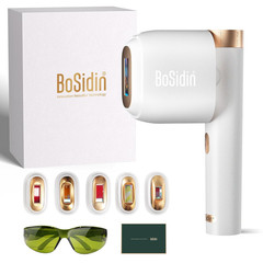 Laser Hair Removal, IPL Hair Removal with Painless Ice-Cooling, 2-In-1 Face SR