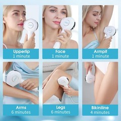 AIMO IPL Hair Removal Ice Cooling Function Facial Hair Removal 500,000 Flashes