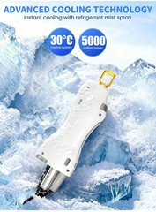 755/1064nm Alexandrite Long-Pulse Fiber Semiconductor Laser Hair Removal Machine