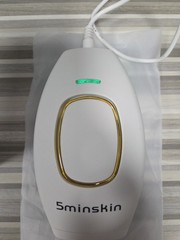 5minskin IPL Hair Removal Device, White/Gold, Corded Electric