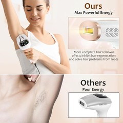 IPL Hair Removal Device 999999 Flashes Permanent At-Home Women Men New