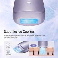 Air 4 IPL Laser Hair Removal Device: Clinically Proven for Permanent Smoothness
