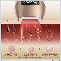 LASER Hair Removal Device, Hair Removal at home for Body, Armpits & Legs