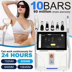 2-In-1 Diode Laser Hair Removal & Picosecond ND-YAG Laser Tattoo Removal Machine