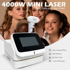 Portable permanent diode laser hair removal machine 755/808/940/1064nm