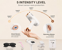 IPL Laser Permanent Hair Removal 999999 Flashes Body Hair Removal Device 6°C ice