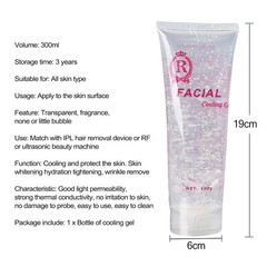 Skin Cooling Gel for RF Devices & Hair Removal – 300ml Moisturizing Solution