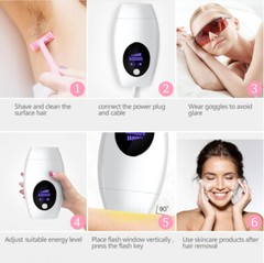 BARESKIN IPL hair removal device for body face bikini, gift for her