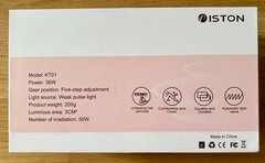 Iston Laser Hair Removal IPL Photon – Open Box