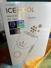 NEW ICE Cool Hand Held IPL Hair Removal Device Arms/Lips/Leg/Bikini/Back SEALED