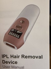 LASER Hair Removal Device, Hair Removal at home for Body, Armpits & Legs