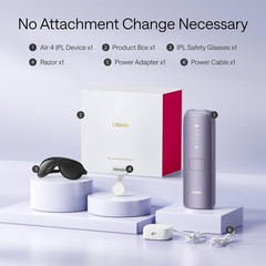 Air 4 IPL Laser Hair Removal Device: Clinically Proven for Permanent Smoothness