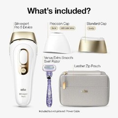 Braun Silk-Expert Pro 5 IPL Hair Removal – PL5157 Missing Gillette Venus Razor