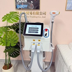 2IN1 755nm 808nm 1064nm Diode Laser Hair Removal Pico Tattoo ND YAG Machine