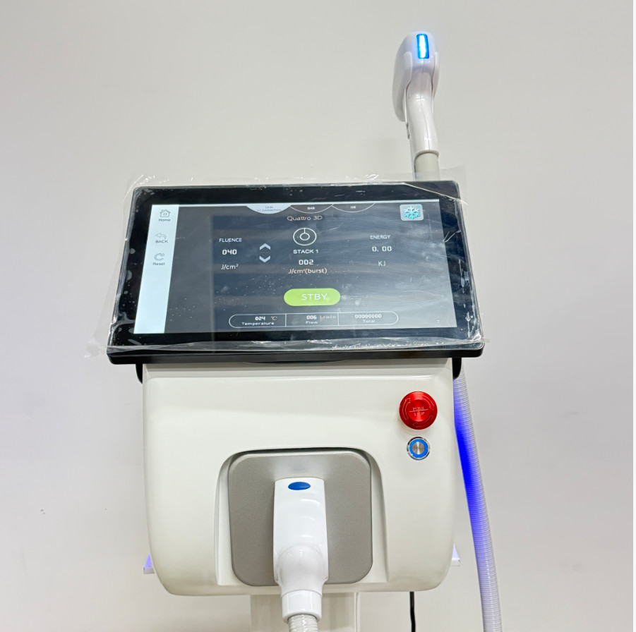 Ice Platinum 808 Diode Laser Hair Removal Machine 3Wavelength Painless Epilator