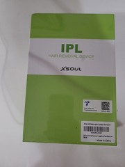 XSOUL At-Home IPL Permanent Painless Hair Removal for Women and Men Corded. B9