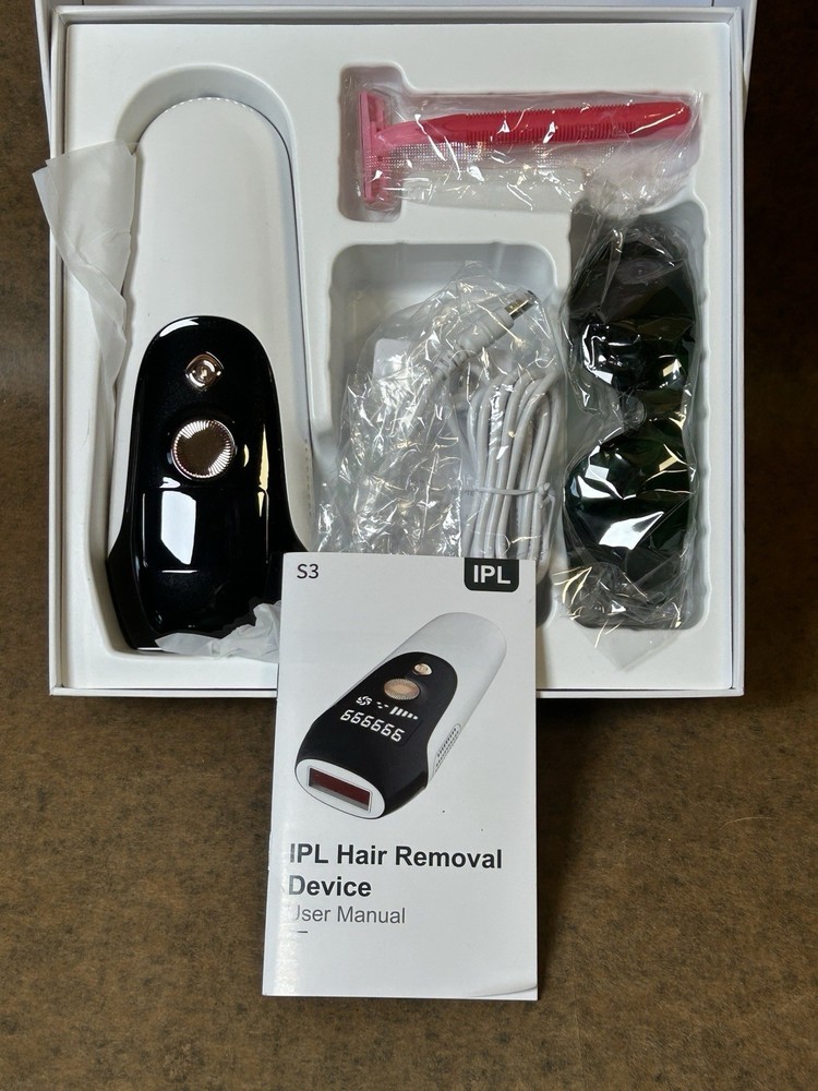 IPL Hair Removal for Women and Men, Permanent Hair Removal for Body & Face