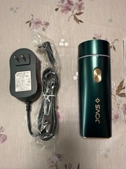 DORA Hair Removal Device Green Unused with Charger & Glasses