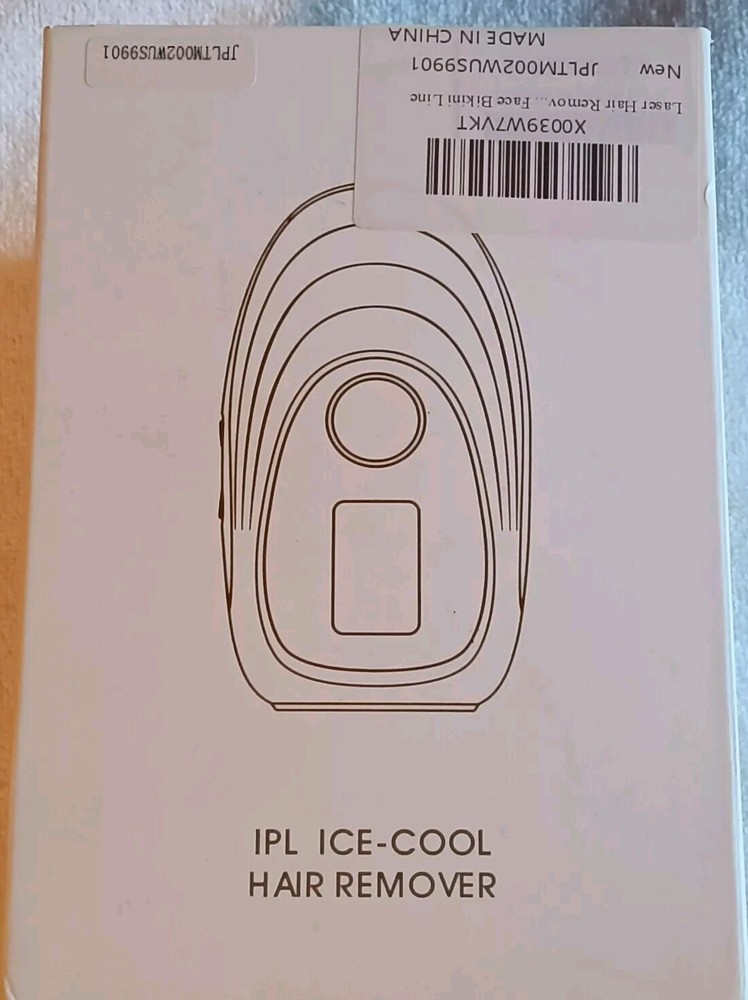 IPL laser hair remover, White gold, Open Box, Never Used