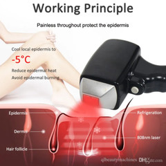 1064 755 808nm Diode Laser Hair Removal Machine Permanent Skin Rejuvenation