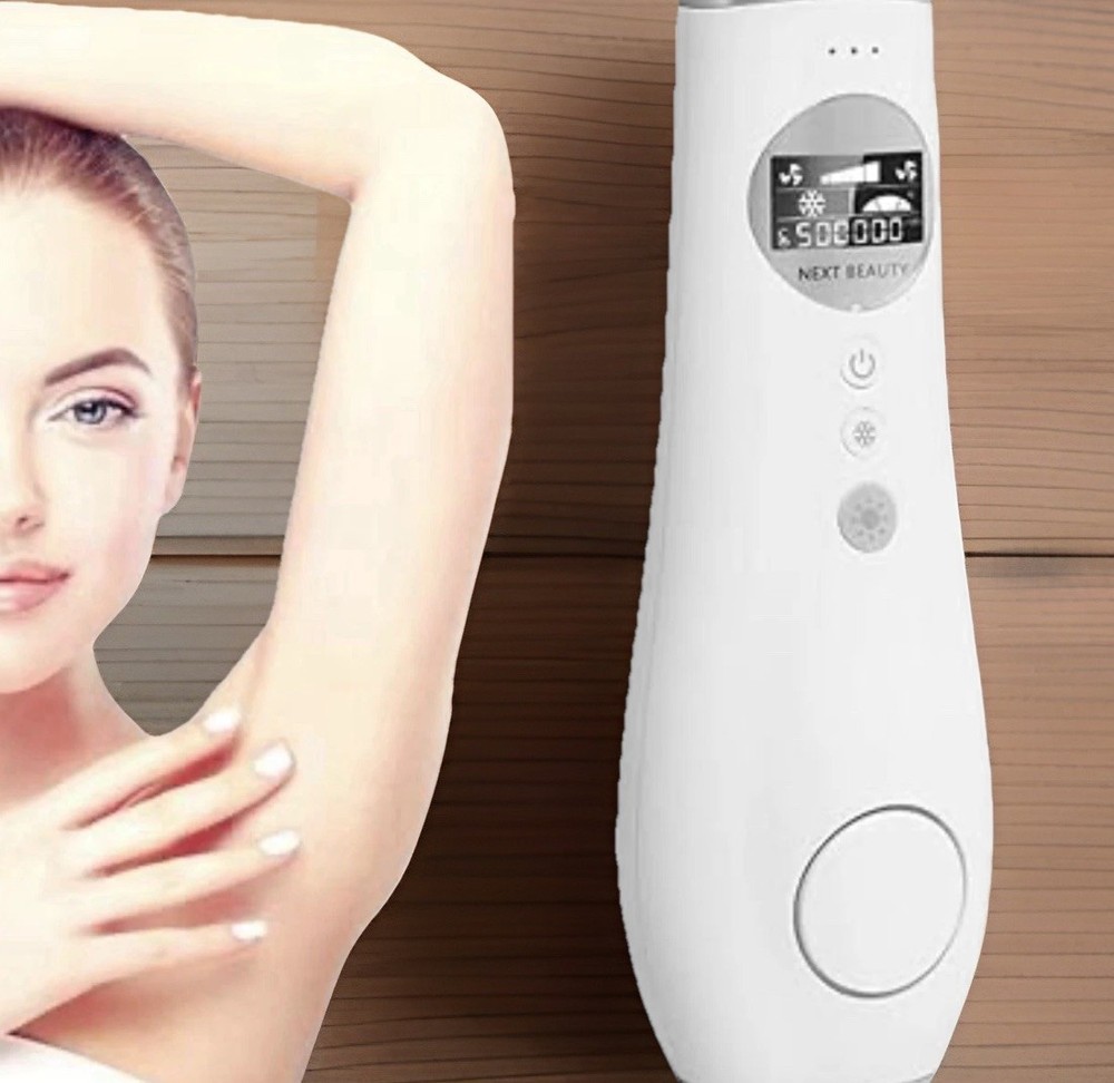NEXT BEAUTY Permanent Hair Removal System 3 In 1 IPL Hair Removal Laser Set NIB