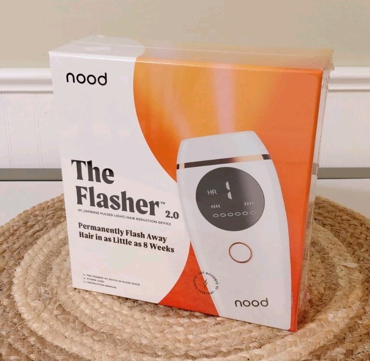 Nood The Flasher IPL Permanent Hair Removal Pain-Free LED Display 2.0 New