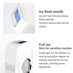 CLALUFA IPL Hair Removal Device Ice Point Hair Removal for Permanent Hair Remova